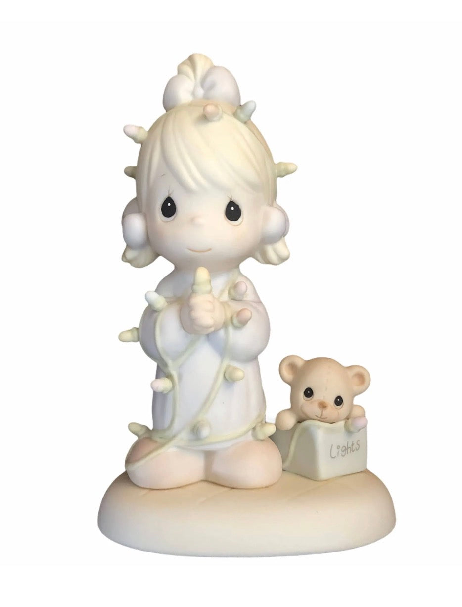 May Your Christmas Be Delightful - Precious Moment Figurine
