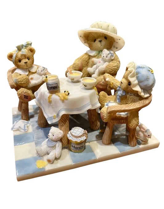 Cherished Teddies - Mimi, Darcie, & Misty - There's Always Time for a Good Cup of Tea