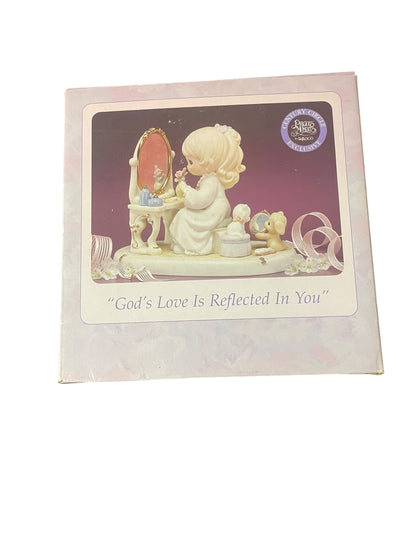 God's Love Is Reflected In You  - Precious Moment Figurine