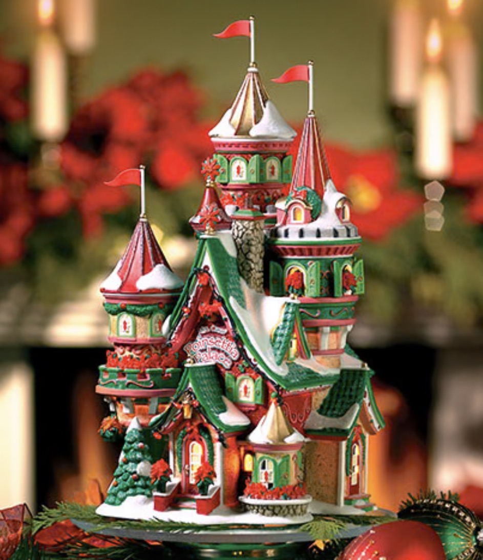 Department 56 - North Pole Village - Poinsettia Palace