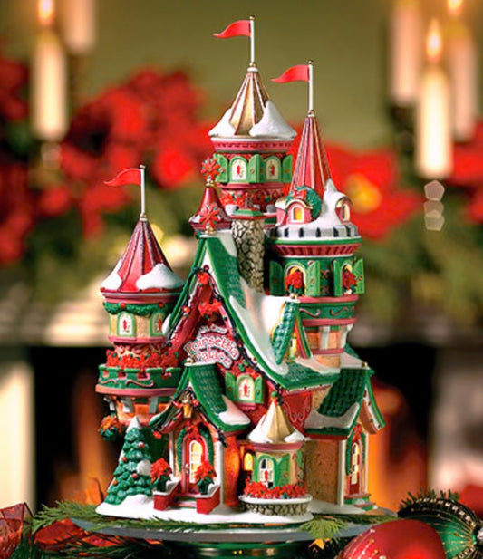 Department 56 - North Pole Village - Poinsettia Palace