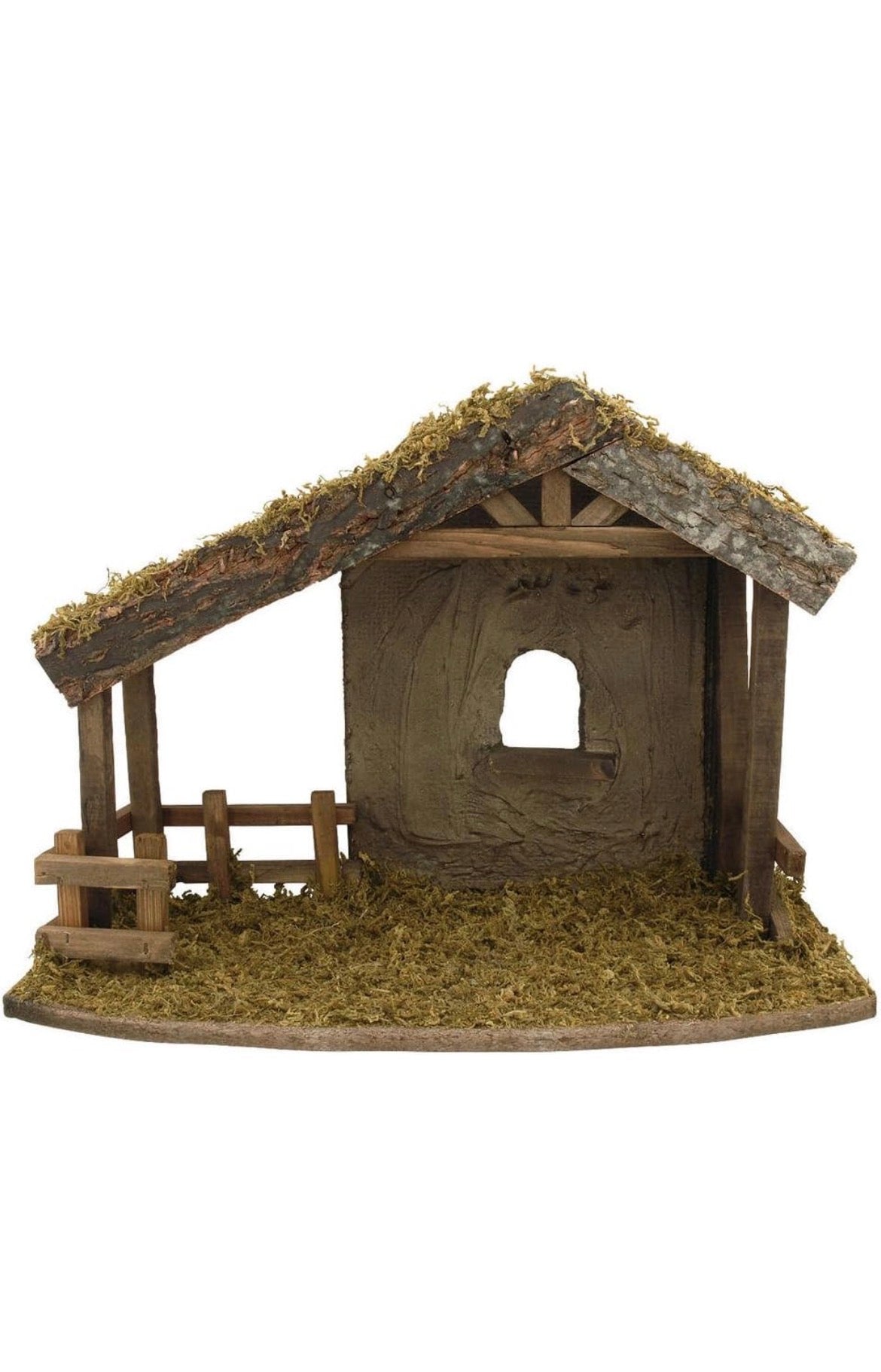 Fontanini Nativity Stable with Fence 5"