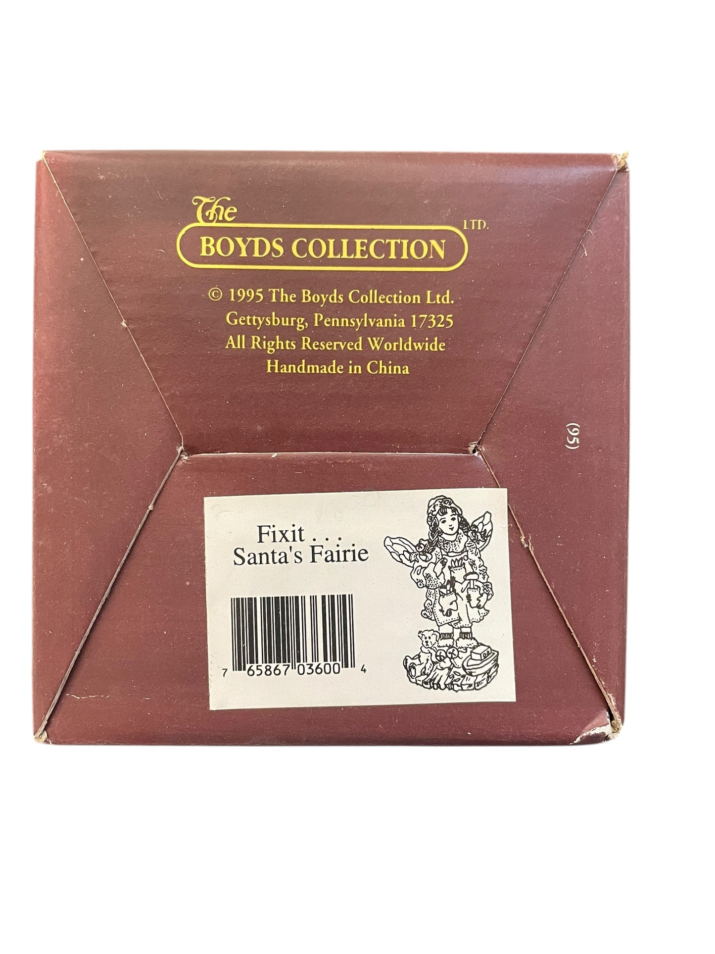 Boyd's Bears Folkstone - Fixit...Santa's Fairie