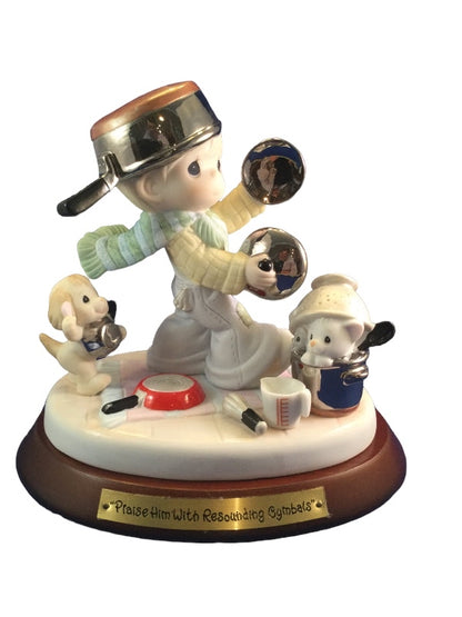 Praise Him With Resounding Cymbals - Precious Moment Figurine