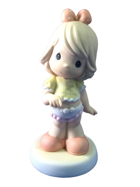 Grandma, I'll Never Outgrow You! (Girl) - Precious Moment Figurine