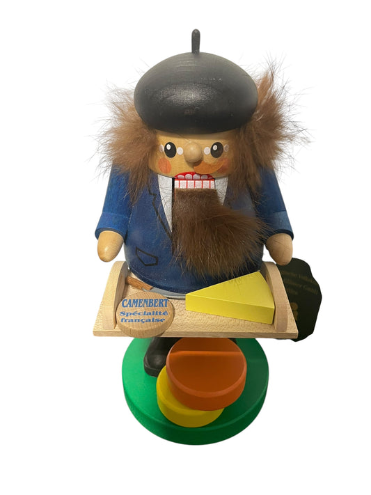 Richard Glasser Nutcracker Erzgebirgische Volkskunst - Cheese Maker