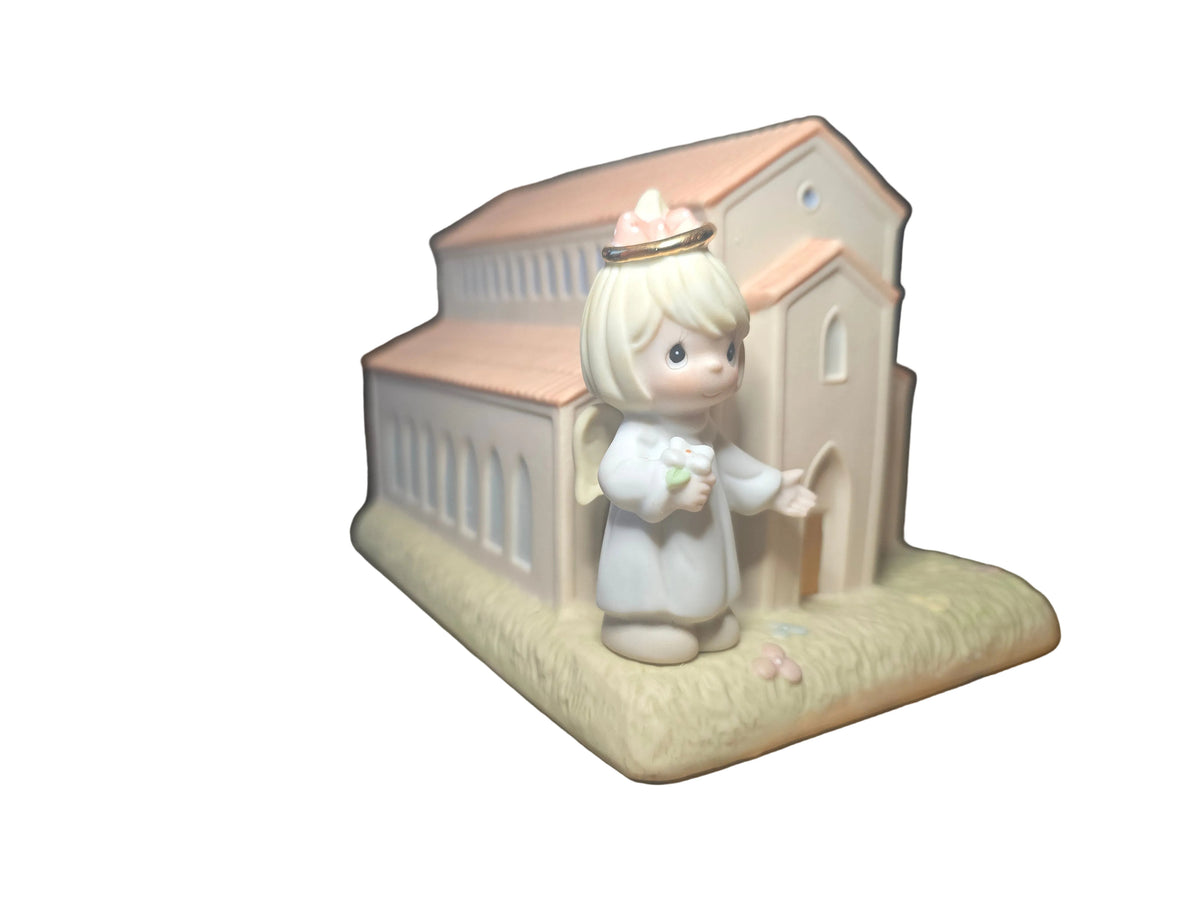 You Are Always Welcome Here - Precious Moment Figurine 119642 Chapel Exclusive