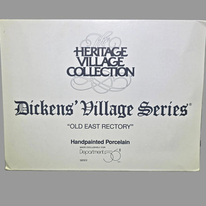 Department 56 - Dickens Village - Old East Rectory