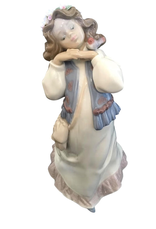 Lladro - Dreaming of a Summer Past Porcelain Figurine