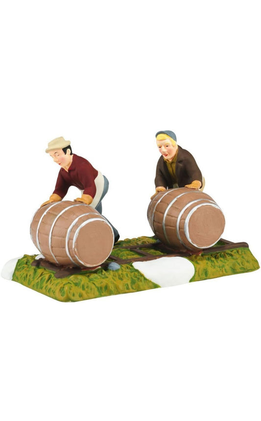 Department 56 - New England Village - Aged To Perfection, Ready To Roll