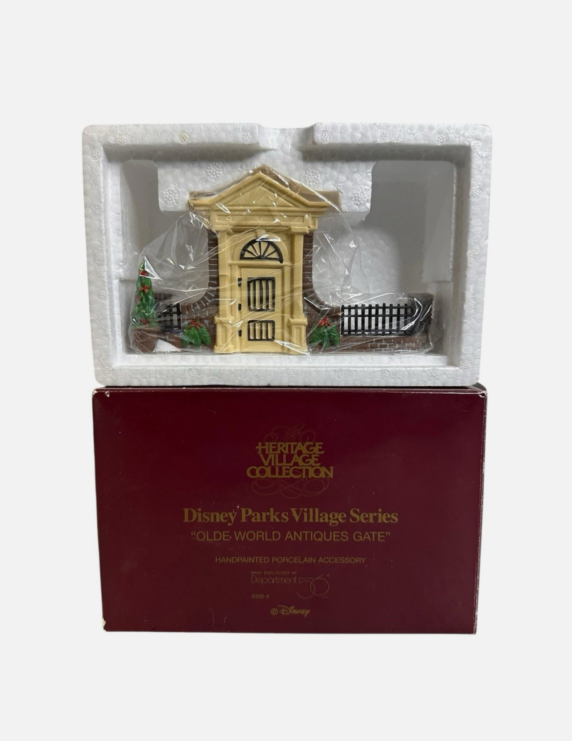 Department 56 - Disney Parks Village Series - Olde World Antiques Gate