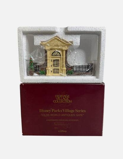 Department 56 - Disney Parks Village Series - Olde World Antiques Gate