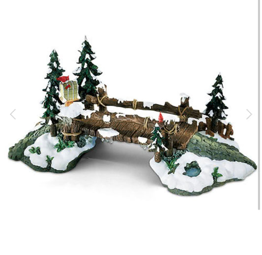 Department 56 - Village Accessories - Mill Creek Wooden Bridge