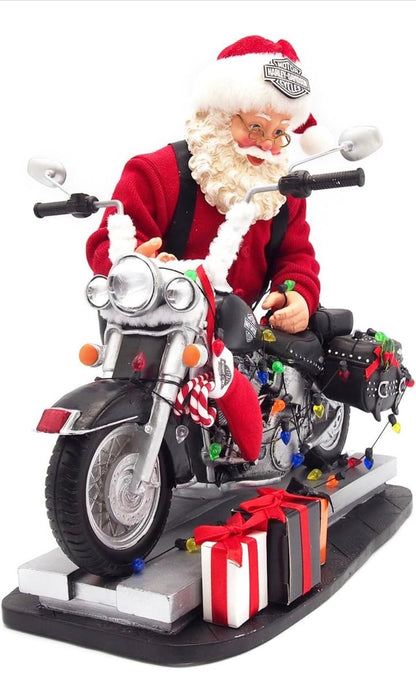 Department 56 - Possible Dreams Clothtique - Light Up The Night - Harley-Davidson®