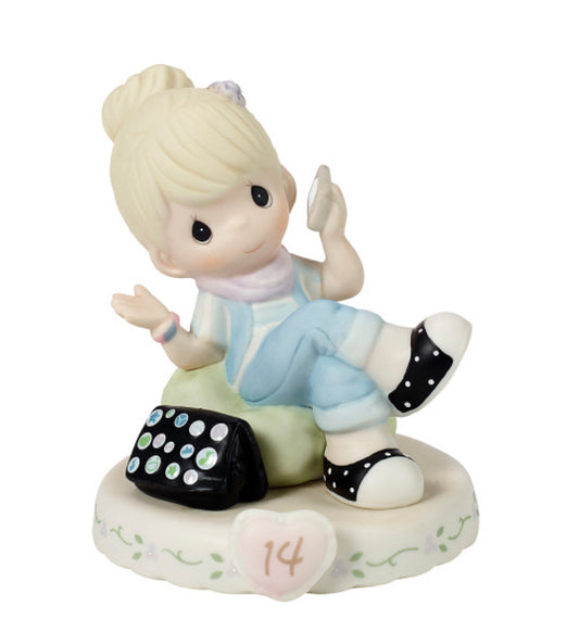 Growing in Grace Age 14 (New) - Precious Moment Figurine