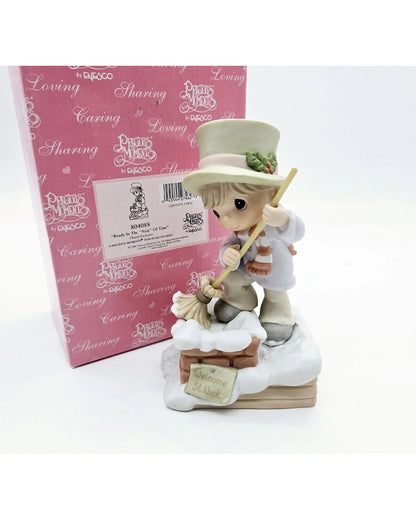 Ready In The "Nick" Of Time- Precious Moment Figurine