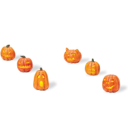 Department 56 - Halloween - Lit Jack-O-Lanterns