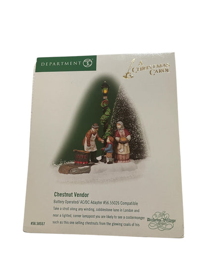 Department 56 - Dickens Village - A Christmas Carol - Chestnut Vendor