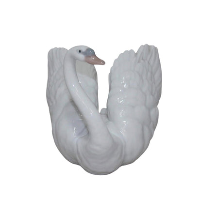Lladro - White Swan Porcelain Figurine