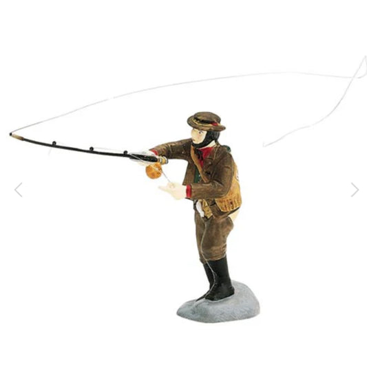 Department 56 - New England Village - Fly-Casting In The Brook