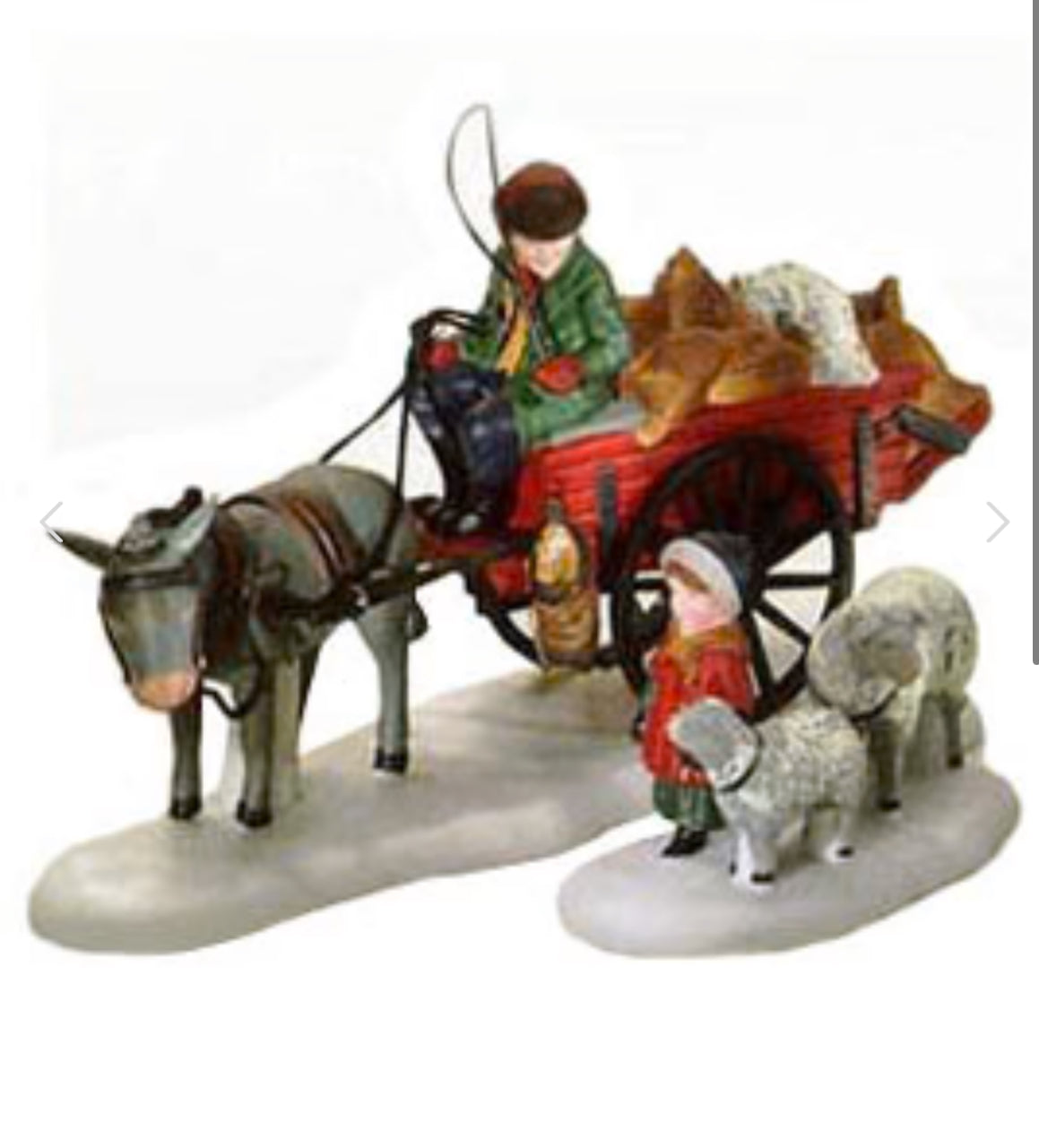 Department 56 - Dickens Village - Bringing Fleeces To The Mill