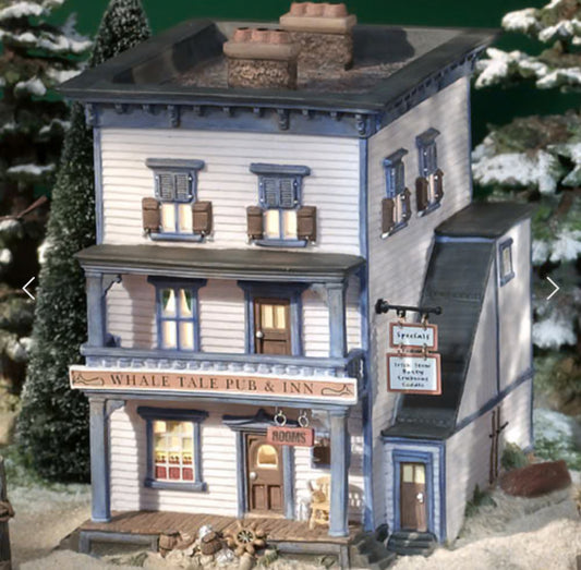 Department 56 - New England Village - Whale Tale Pub & Inn