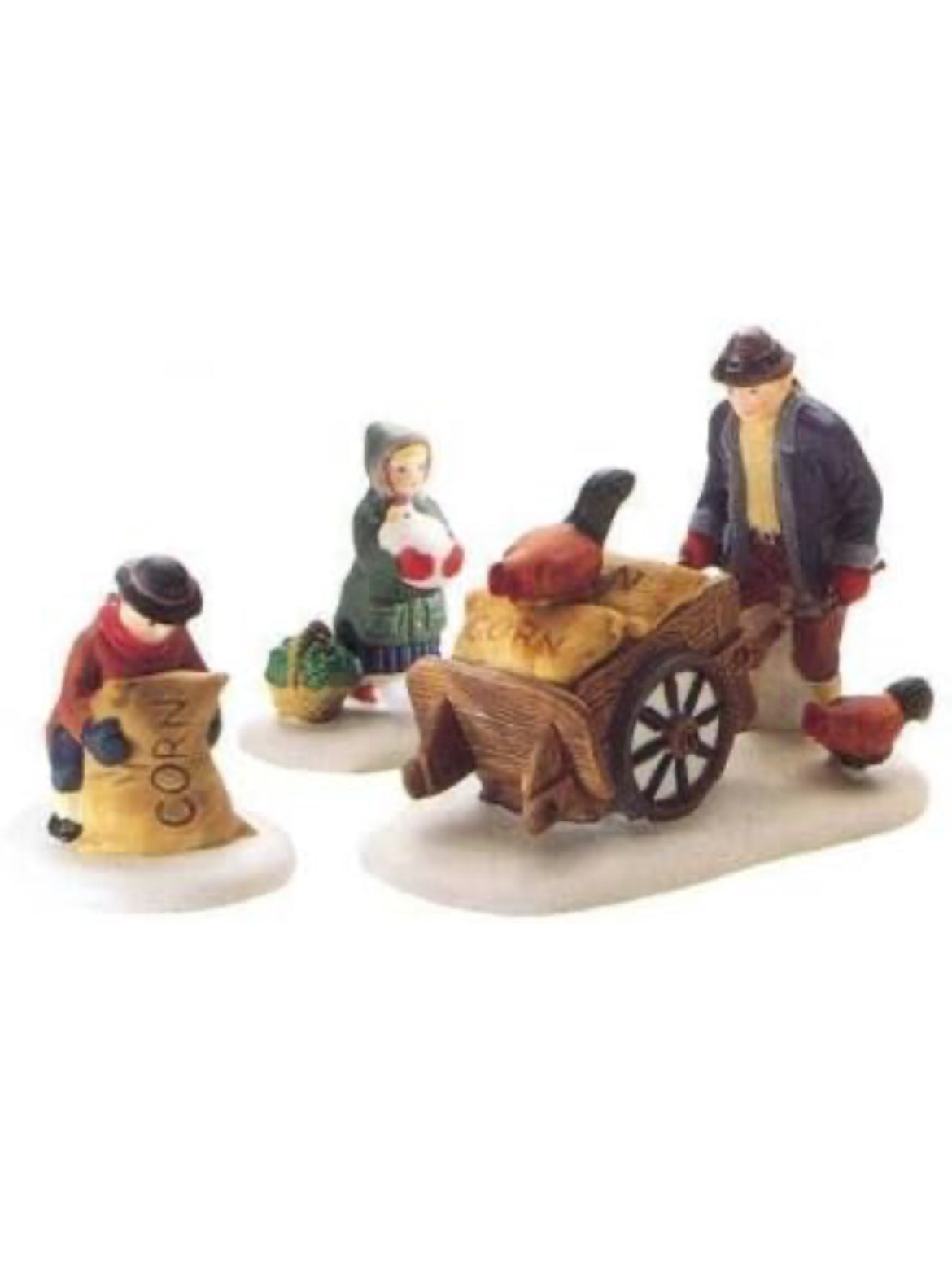 Department 56 - New England Village - Harvest Seed Cart