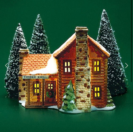 Department 56 - New England Village - Timber Knoll Log Cabin