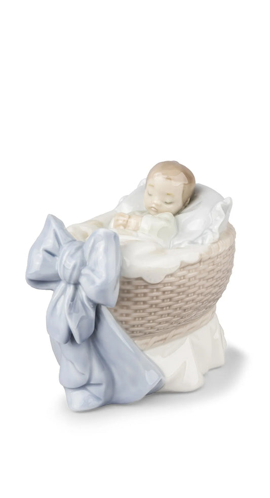 Lladro - A New Treasure - Boy - Porcelain Figurine