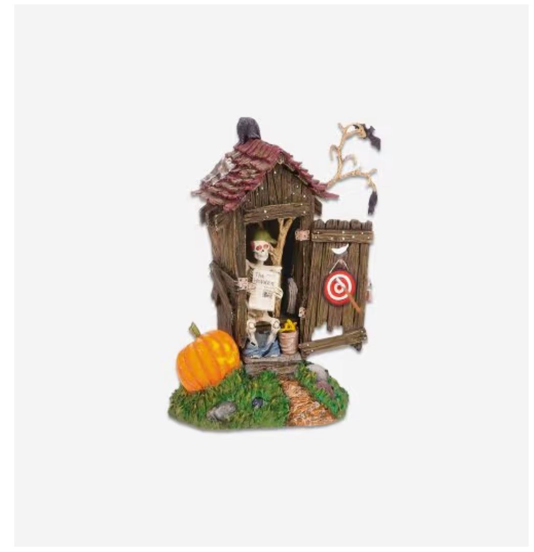 Department 56 - Halloween - Haunted Outhouse