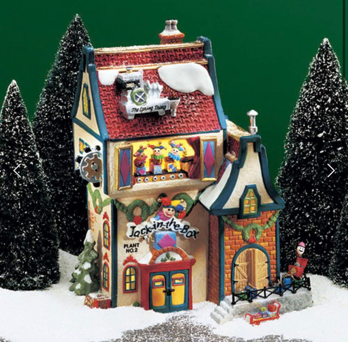 Department 56 - North Pole Village - Jack In The Box Plant No. 2