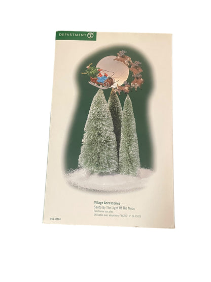 Department 56 - Village Accessories - Santa By The Light Of The Moon