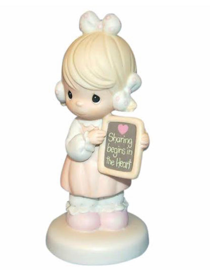 Sharing Begins In The Heart - Precious Moment Figurine
