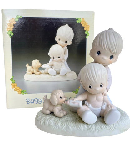 Baby's First Pet - Precious Moment Figurine