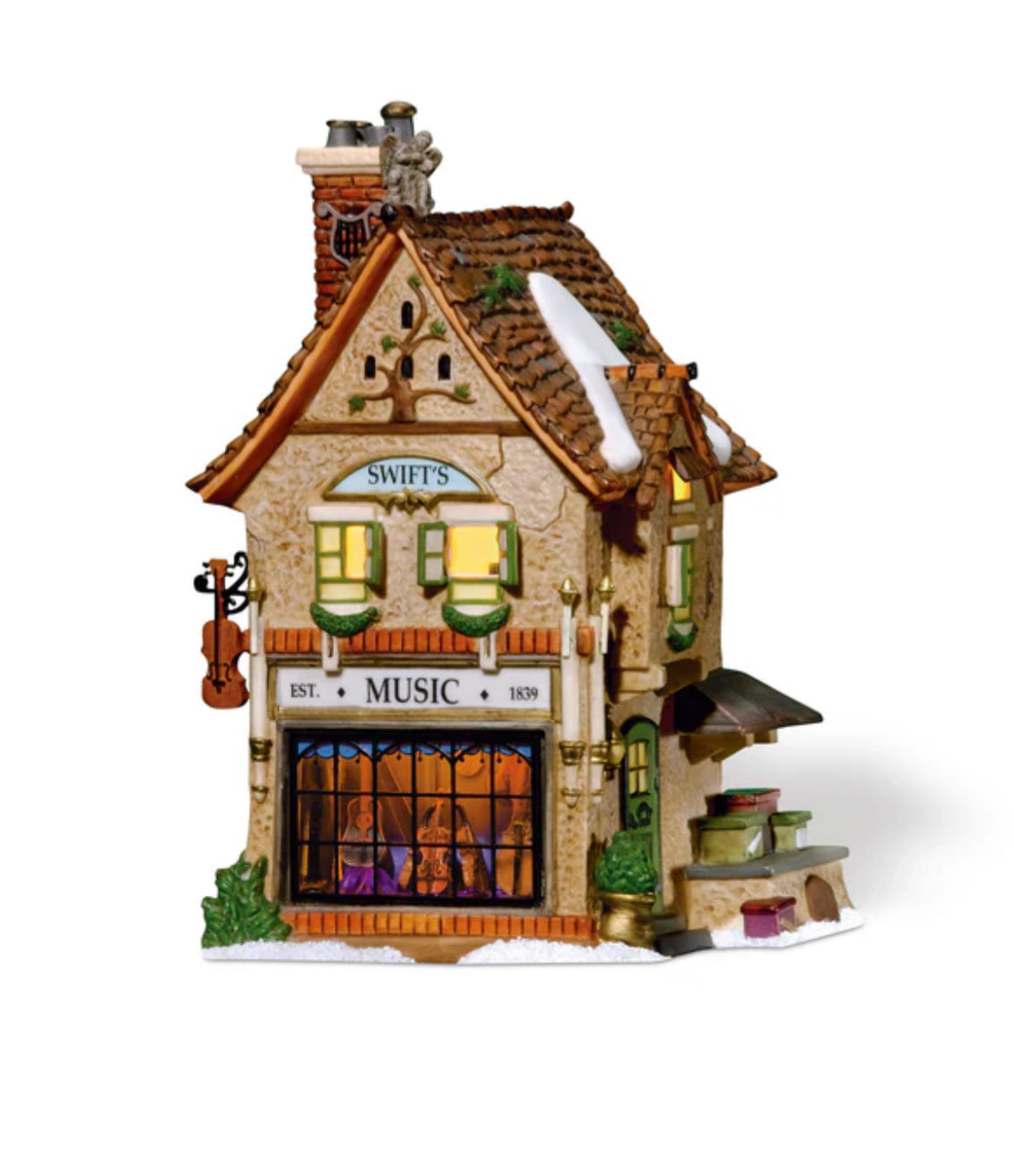 Department 56 - Dickens Village - Swifts Stringed Instruments