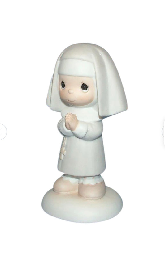 Get Into The Habit Of Prayer - Precious Moment Figurine