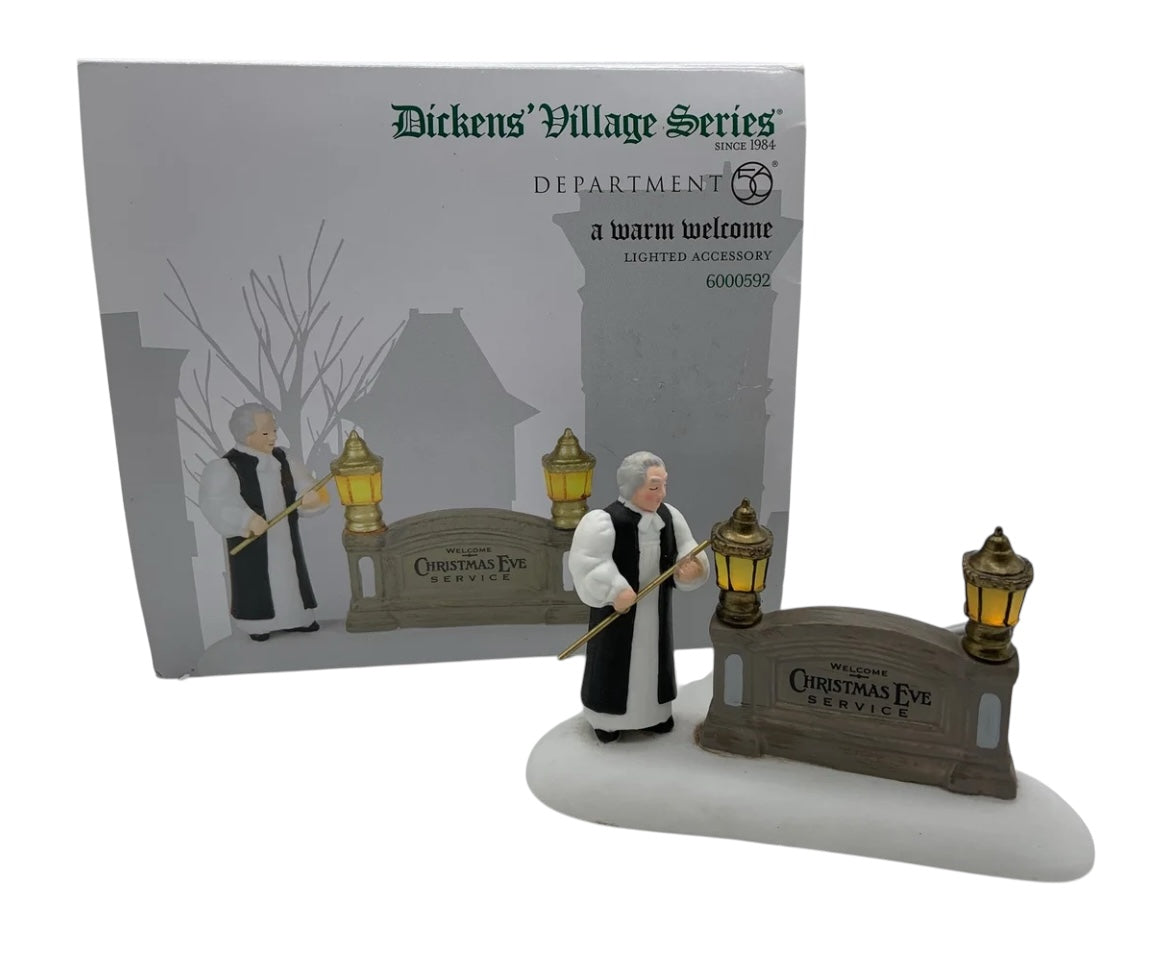 Department 56 - Dickens Village - A Warm Welcome