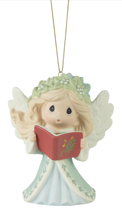 Wishing You Joyful Sounds Of The Season - Annual Angel - Precious Moments Ornament