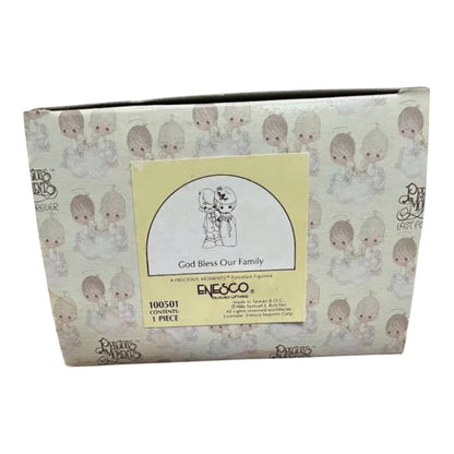 God Bless Our Family - Precious Moment Figurine