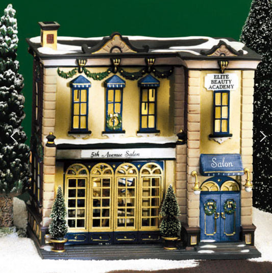 Department 56 - Christmas In The City - 5th Avenue Salon