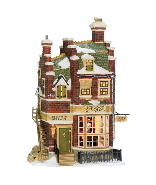 Department 56 - Dickens Village - Scrooge & Marley Counting House