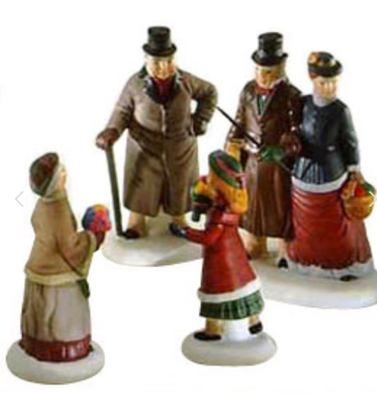 Department 56 - Dickens Village - Chelsea Lane Shoppers