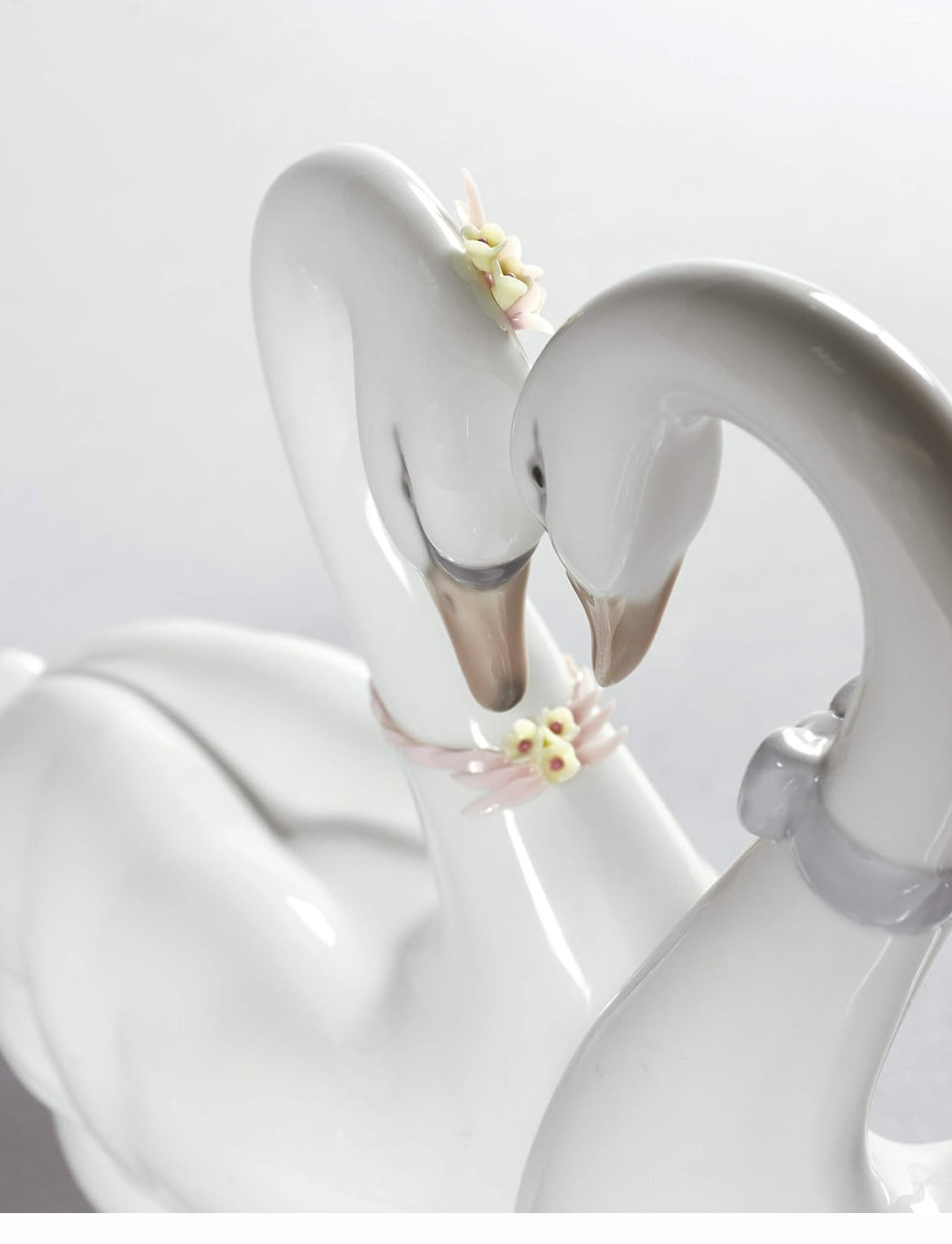 Lladro - Endless Love (Swans) Porcelain Figurine