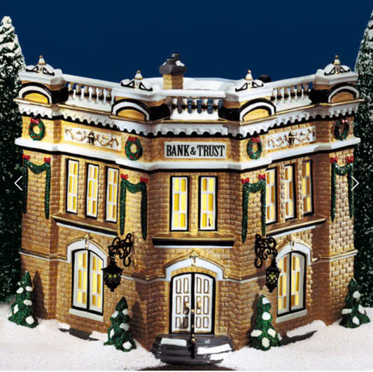 Department 56 - Snow Village - Village Bank & Trust