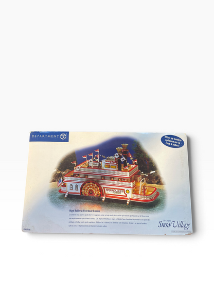 Department 56 - Snow Village - High Rollers Riverboat Casino