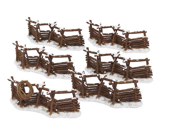 Department 56 - Heritage Village - Village Corral Fence (Set of 6)