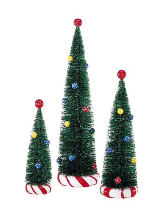 Department 56 - Village Accessories - Peppermint Trees