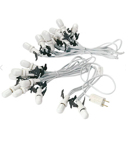 Department 56 - Village Accessories - 20 Socket Light Cord with Bulbs