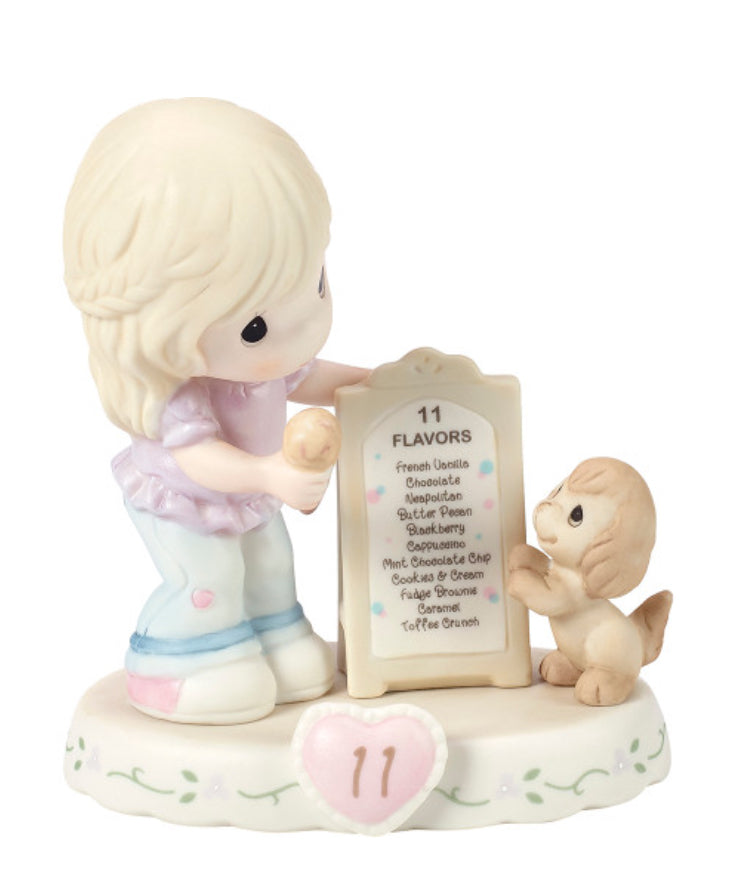 Growing in Grace Age 11 (New) - Precious Moment Figurine 154038