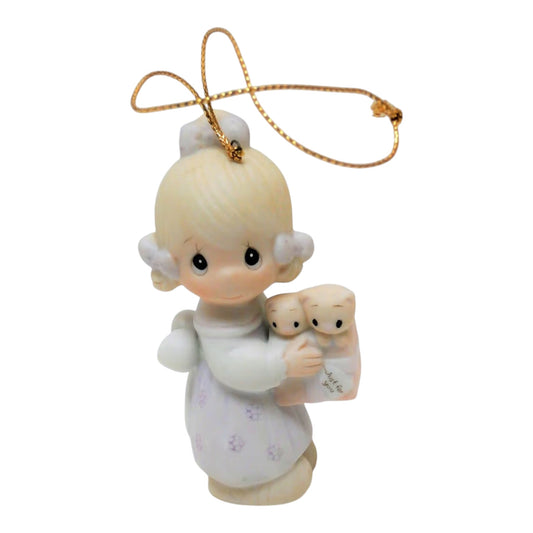 To Thee With Love Ornament - Precious Moment Ornament